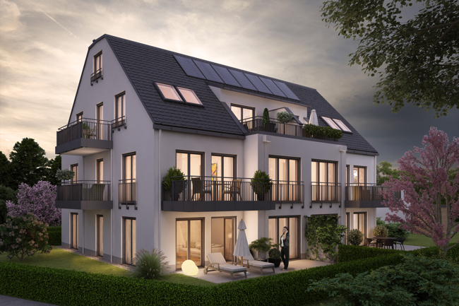 E&Co.- VERKAUFT! Neubau einer modernen 3 Zimmer Wohnung mit Balkon