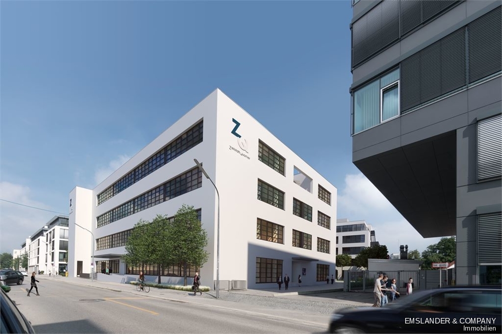 Lofts mit 4,50 m Deckenhöhe und Dachterrasse