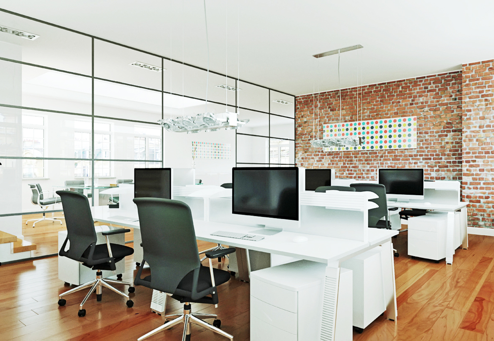 Komplett sanierte Büroflächen im industrial Design in Obersendling