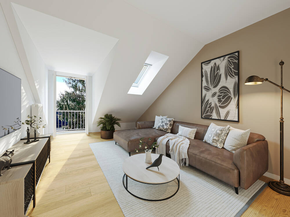 TOP geschnittene, freie 3-Zimmer-Wohnung mit 2 Balkonen – WG geeignet